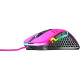 CHERRY Xtrfy M4, Gaming-Maus pink/schwarz