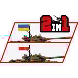 COBI T-72M1R (PL/UA), Konstruktionsspielzeug Maßstab 1:35