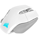 Corsair M65 RGB ULTRA Wireless, Gaming-Maus weiß/hellgrau