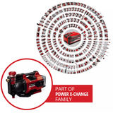 EINHELL Automatische Akku-Gartenpumpe AQUINNA 36/38 F LED AUTOMATIC, 36Volt (2x18V) rot/schwarz, ohne Akku und Ladegerät
