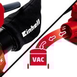 EINHELL Multischleifer TH-OS 1016, Deltaschleifer rot/schwarz, 100 Watt