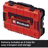 EINHELL Professional Akku-Bohrhammer TP-HD 18/26 D Li BL - Solo schwarz/rot, ohne Akku und Ladegerät, in E-Case