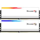 G.Skill DIMM 32 GB DDR5-6800 (2x 16 GB) Dual-Kit, Arbeitsspeicher weiß, F5-6800J3445G16GX2-RM5RW, Ripjaws M5 RGB, INTEL XMP