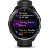 Garmin Forerunner 965, Smartwatch 47 mm, Silikon-Armband