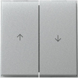 Gira Wippe zweifach mit zwei Pfeilsymbolen aluminium, Retail