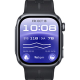 Huawei Watch D3 (Riva-B10), Smartwatch schwarz, schwarzes Armband aus synthetischem Kautschuk