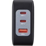 Intenso Intenso Power Adapter W100ACC GaN + C520C Kabel, Ladegerät schwarz, 100 Watt