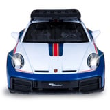 Jamara Deluxe Car Series - Porsche 911 Dakar Performance, RC blau/weiß, Maßstab 1:14, 2,4 GHz