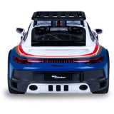 Jamara Deluxe Car Series - Porsche 911 Dakar Performance, RC blau/weiß, Maßstab 1:14, 2,4 GHz