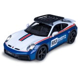 Jamara Deluxe Car Series - Porsche 911 Dakar Performance, RC blau/weiß, Maßstab 1:14, 2,4 GHz