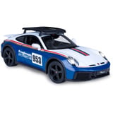Jamara Deluxe Car Series - Porsche 911 Dakar Performance, RC blau/weiß, Maßstab 1:14, 2,4 GHz