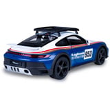 Jamara Deluxe Car Series - Porsche 911 Dakar Performance, RC blau/weiß, Maßstab 1:14, 2,4 GHz