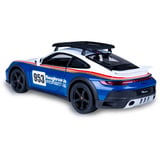 Jamara Deluxe Car Series - Porsche 911 Dakar Performance, RC blau/weiß, Maßstab 1:14, 2,4 GHz