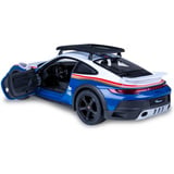 Jamara Deluxe Car Series - Porsche 911 Dakar Performance, RC blau/weiß, Maßstab 1:14, 2,4 GHz