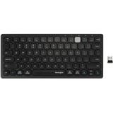 Kensington Kompakte Multi-Device Dual Wireless Tastatur schwarz, DE-Layout