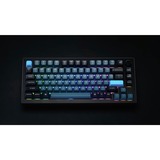 Keychron Q1 Pro, Gaming-Tastatur schwarz/blaugrau, DE-Layout, Keychron K Pro Brown, Hot-Swap, Aluminiumrahmen, RGB