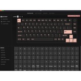 Keychron Q1 Pro, Gaming-Tastatur schwarz/blaugrau, DE-Layout, Keychron K Pro Brown, Hot-Swap, Aluminiumrahmen, RGB