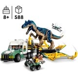 LEGO 76966 Jurassic World Dinosaurier-Missionen: Allosaurus-Transporter, Konstruktionsspielzeug 