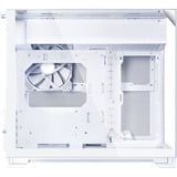 Lian Li O11 Vision-M , Tower-Gehäuse weiß, Tempered Glass x 3