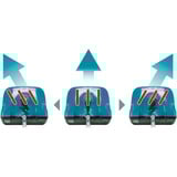 Makita Schneefräsen-Aufsatz SN400MP blau/schwarz, für die Akku-Multifunktionsantriebe UX01, DUX60, DUX18