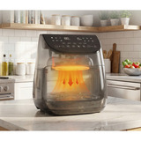 Medion Heißluftfritteuse Life X20 MD 13060 XL schwarz, 1.700 Watt, Korb 6,6 Liter