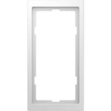 Merten Rahmen zweifach für Rasiersteckdose weiß, Retail