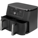 Ninja MAX 6-in-1 Dual Zone Heißluftfritteuse DZ400EU  grau, 2.470 Watt, 2 Körbe je 4,75 Liter