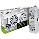 Palit GeForce RTX 5060 Ti OC WHITE 8GB, Grafikkarte weiß, DLSS 4, 3x DisplayPort, 1x HDMI 2.1