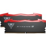 Patriot DIMM 32 GB DDR5-8200 (2x 16 GB) Dual-Kit, Arbeitsspeicher schwarz, PVX532G82C38K, Xtreme 5, INTEL XMP