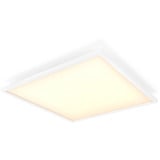 Philips White Ambiance Aurelle quadratische Panelleuchte XL, LED-Leuchte weiß