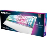 Roccat Vulcan II, Gaming-Tastatur weiß, DE-Layout, Roccat Titan II Red