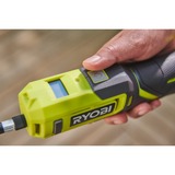 Ryobi Akku-Mini-Kompressor RI4-0,4 Volt, USB, Luftpumpe grün/grau, ohne Akku und Ladekabel