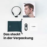 Shokz OpenRun, Kopfhörer schwarz, Bluetooth, Laden über magnetische Induktion