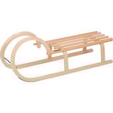 VT-Sport Hörnerrodel Colint 100 Zentimeter Latte, Schlitten braun