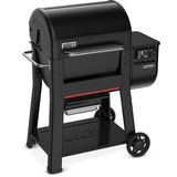 Weber Holzpelletgrill Searwood schwarz, WLAN und Bluetooth, App-Steuerung