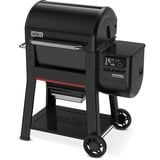 Weber Holzpelletgrill Searwood schwarz, WLAN und Bluetooth, App-Steuerung