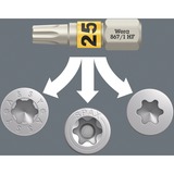 Wera Bit-Check 30 Wood TX HF 1, Bit-Satz 30-teilig, 1/4", Haltefunktion, in Kunststoff-Klappbox