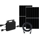 Balkonkraftwerk-Set BKW810/800_7, BLACK FRAME 0%