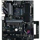 ASRock B550 PG RIPTIDE, Mainboard dunkelgrau