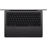 Apple MacBook Pro (14") 2024 CTO, Notebook schwarz, 24 GB, 1 TB (1 TB SSD), M4 Pro, MacOS, Amerikanisch