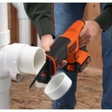 BLACK+DECKER Akku-Säbelsäge BDCR18N, 18Volt orange/schwarz, ohne Akku und Ladegerät