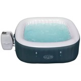 Bestway Whirlpool LAY-Z-SPA Ibiza AirJet, Schwimmbad petrol, 180cm x 180cm x 66cm