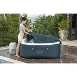 Bestway Whirlpool LAY-Z-SPA Ibiza AirJet, Schwimmbad petrol, 180cm x 180cm x 66cm