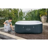 Bestway Whirlpool LAY-Z-SPA Ibiza AirJet, Schwimmbad petrol, 180cm x 180cm x 66cm