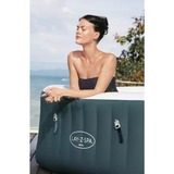 Bestway Whirlpool LAY-Z-SPA Ibiza AirJet, Schwimmbad petrol, 180cm x 180cm x 66cm