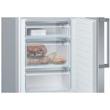 Bosch KGE398IBP Serie 6, Kühl-/Gefrierkombination edelstahl
