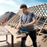 Bosch Professional Akku-Handkreissäge GKS 18V-57-2 Professional solo blau/schwarz, ohne Akku und Ladegerät