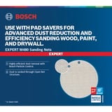 Bosch Professional Expert M480 Netzstruktur-Schleifblatt Ø 225mm, K180 25 Stück, für Trockenbauschleifer