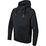 Bosch Professional Heat+Jacket GHH 12+18V Kit Größe L, Arbeitskleidung schwarz, inkl. Ladeadapter GAA 12V-21, 1x 12-Volt-Akku