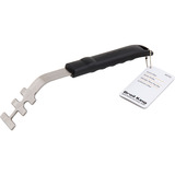 Broil King Narrow Grillrost-Lifter, Hebe- / Tragehilfe schwarz/edelstahl, für Edelstahl- und Gusseisen Grillroste